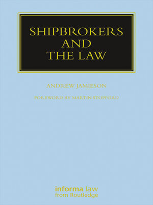 cover image of Shipbrokers and the Law
